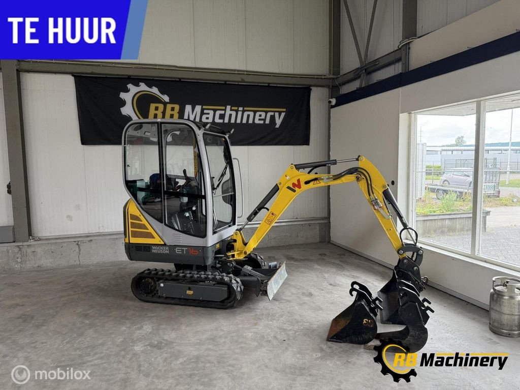 Mobilbagger типа Wacker Neuson ET16, Gebrauchtmaschine в Heerenveen (Фотография 2)