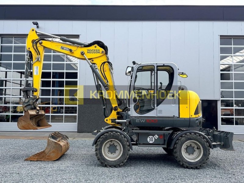 Mobilbagger del tipo Wacker Neuson EW 100 Powertilt, Gebrauchtmaschine en Apeldoorn