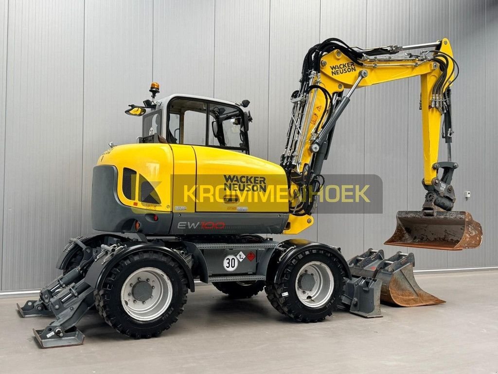 Mobilbagger za tip Wacker Neuson EW 100 Powertilt, Gebrauchtmaschine u Apeldoorn (Slika 5)