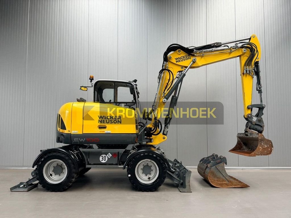 Mobilbagger za tip Wacker Neuson EW 100 Powertilt, Gebrauchtmaschine u Apeldoorn (Slika 4)