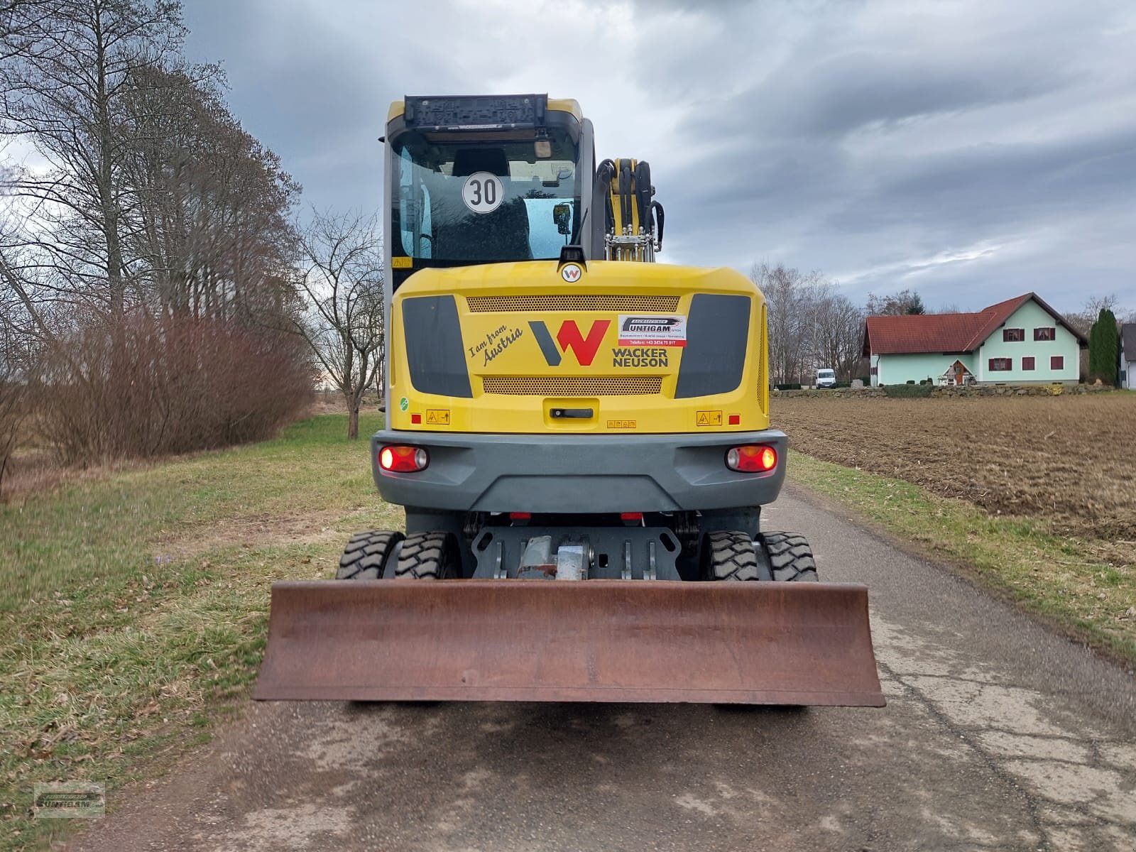 Mobilbagger des Typs Wacker Neuson EW 65, Gebrauchtmaschine in Deutsch - Goritz (Bild 7)