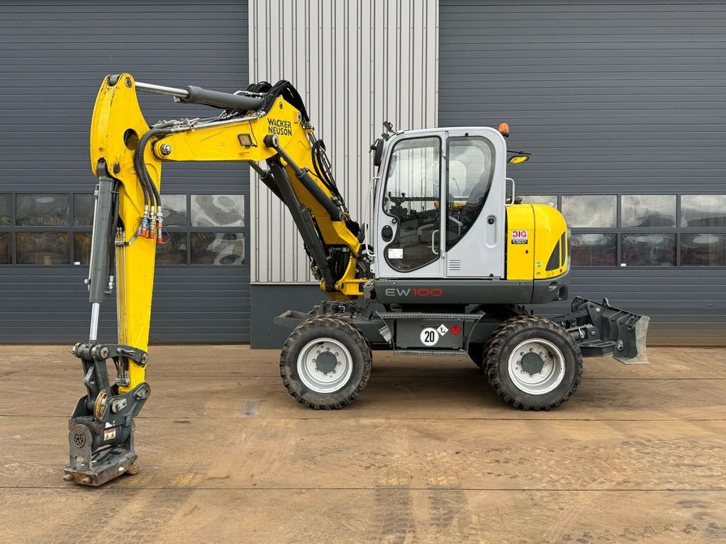 Mobilbagger типа Wacker Neuson EW100 E06-03, Gebrauchtmaschine в Velddriel (Фотография 7)