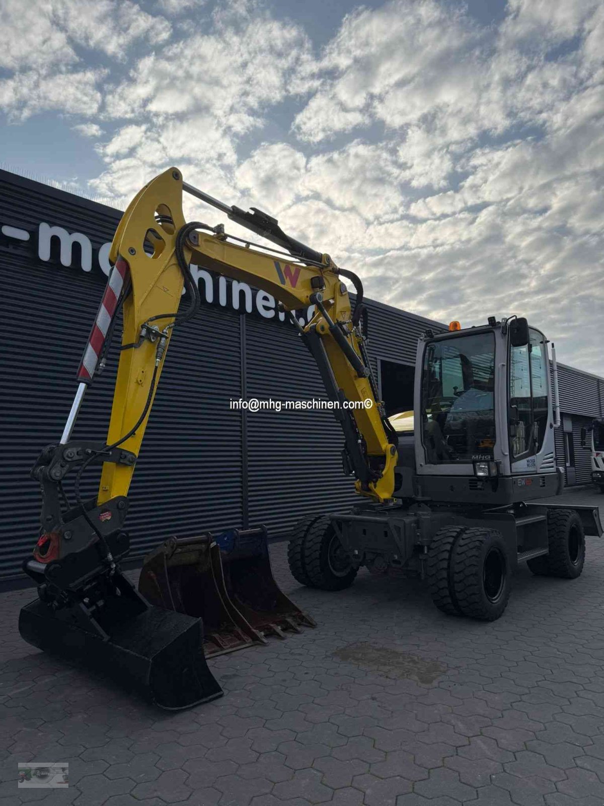 Mobilbagger типа Wacker Neuson EW65 Mobilbagger, Gebrauchtmaschine в Gescher (Фотография 1)