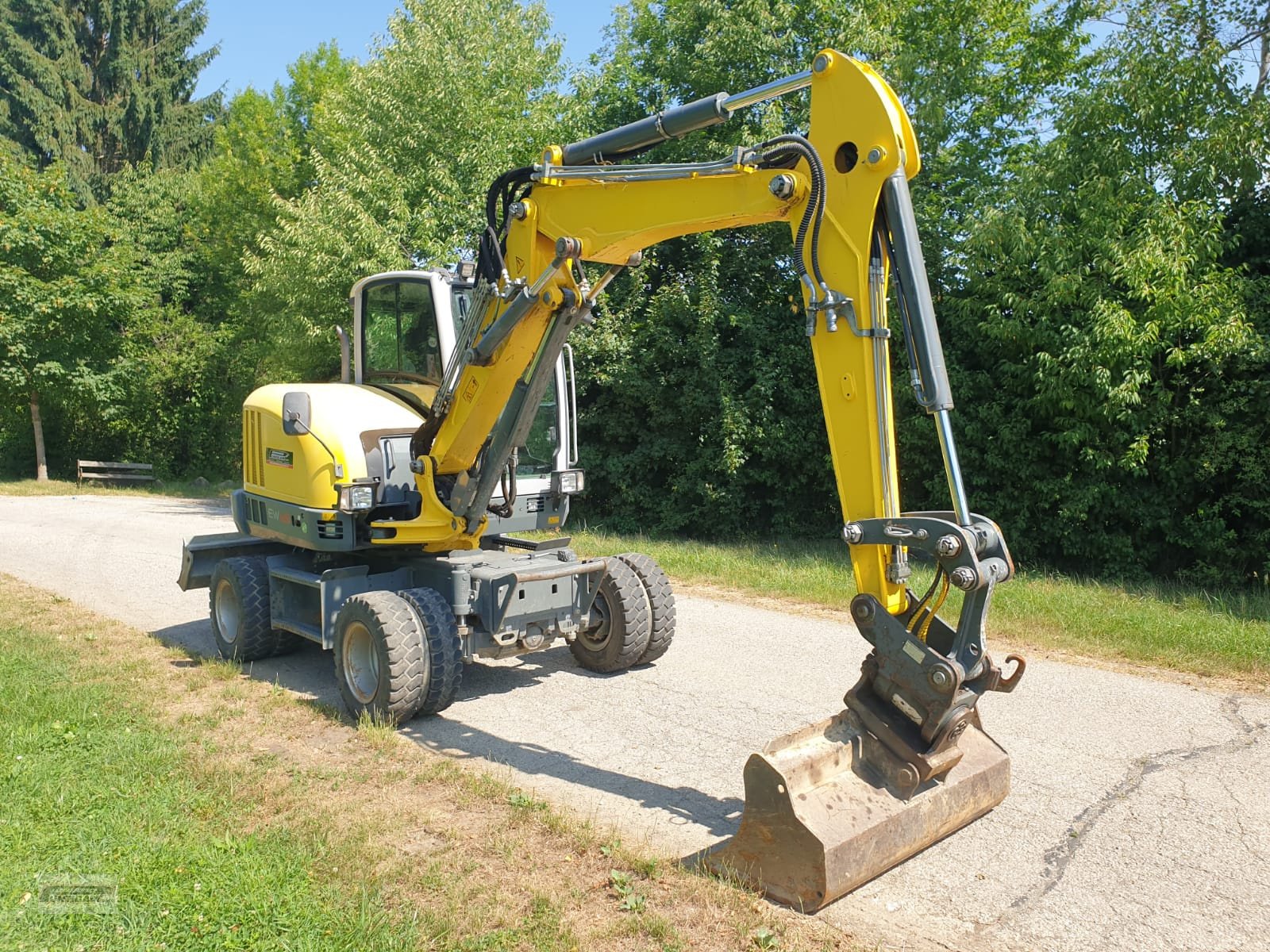 Mobilbagger typu Wacker Neuson EW65, Gebrauchtmaschine v Deutsch - Goritz (Obrázek 4)