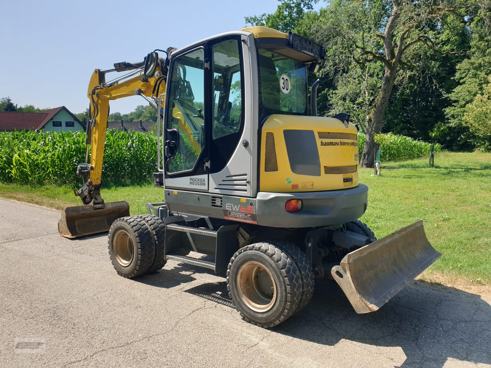 Mobilbagger typu Wacker Neuson EW65, Gebrauchtmaschine v Deutsch - Goritz (Obrázek 5)