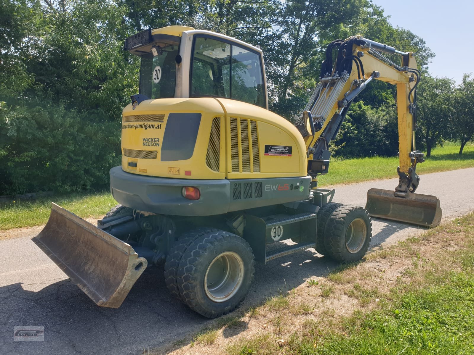 Mobilbagger typu Wacker Neuson EW65, Gebrauchtmaschine v Deutsch - Goritz (Obrázek 8)