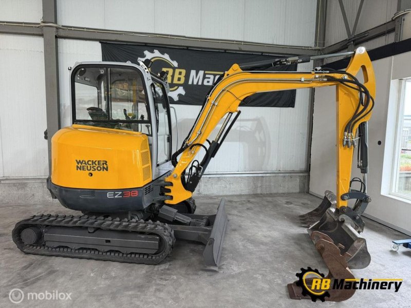 Mobilbagger tipa Wacker Neuson EZ38, Gebrauchtmaschine u Heerenveen