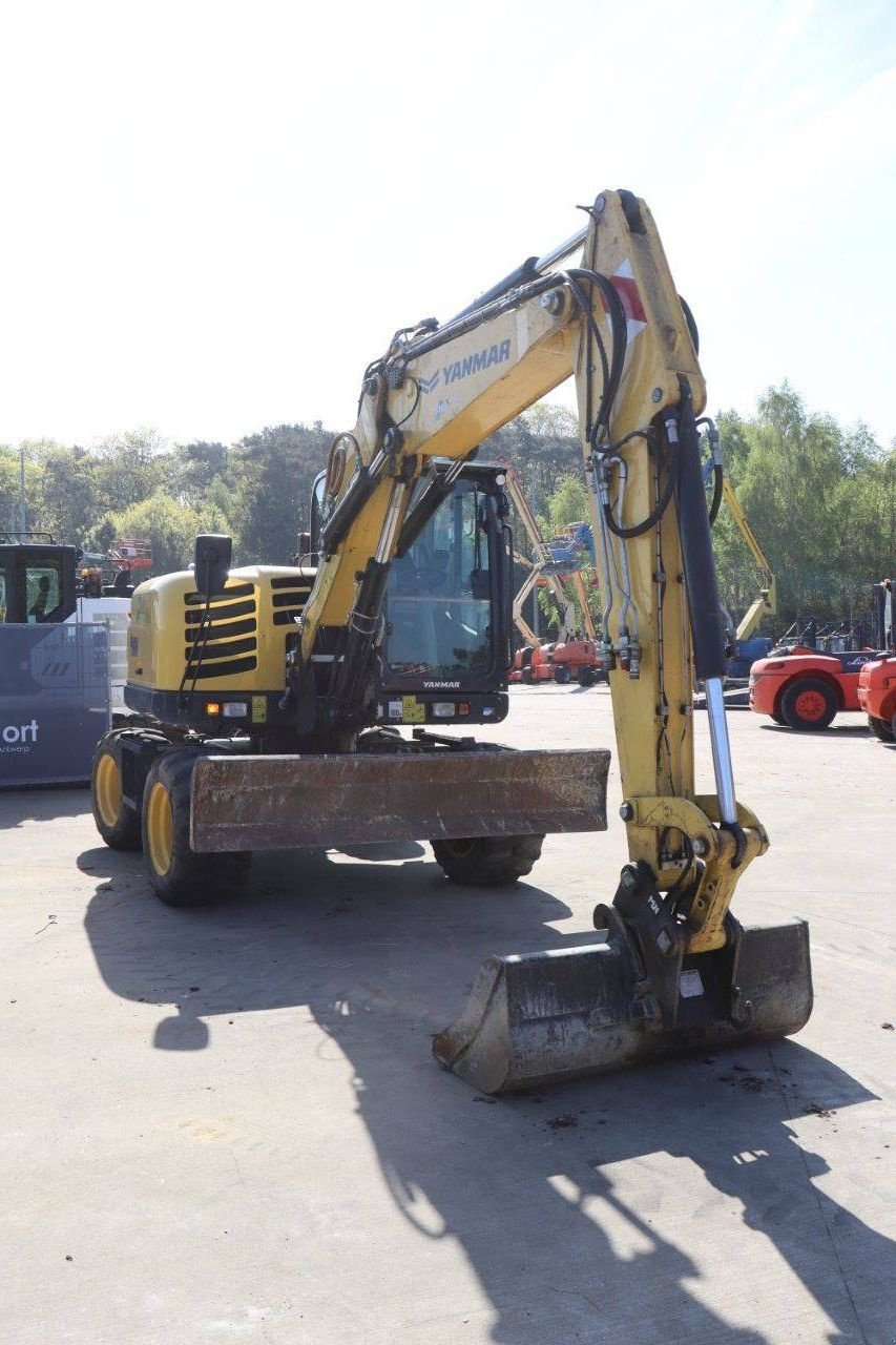 Mobilbagger tipa Yanmar B95W, Gebrauchtmaschine u Antwerpen (Slika 8)