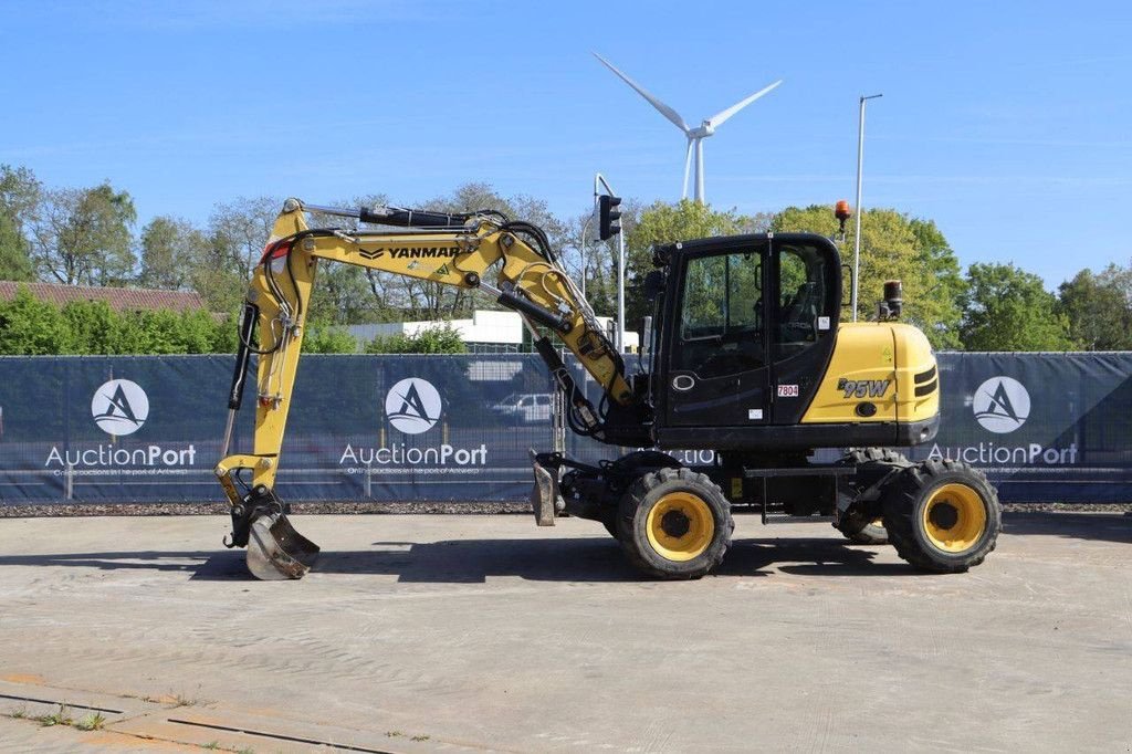 Mobilbagger tipa Yanmar B95W, Gebrauchtmaschine u Antwerpen (Slika 2)