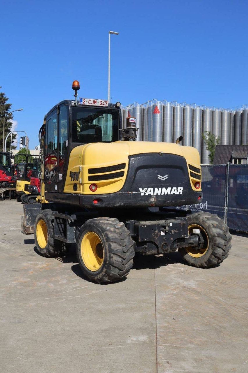 Mobilbagger tipa Yanmar B95W, Gebrauchtmaschine u Antwerpen (Slika 4)