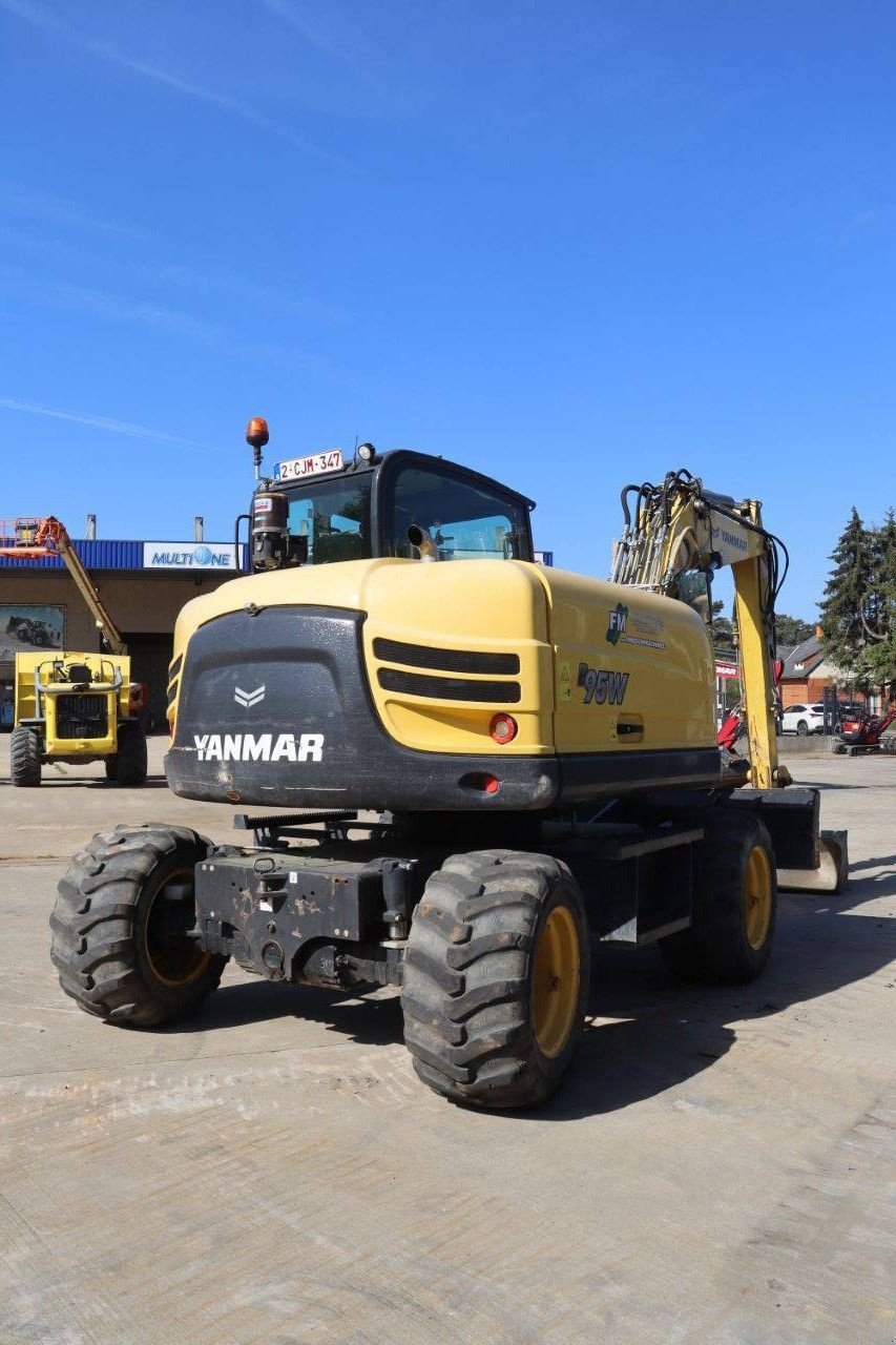 Mobilbagger tipa Yanmar B95W, Gebrauchtmaschine u Antwerpen (Slika 7)