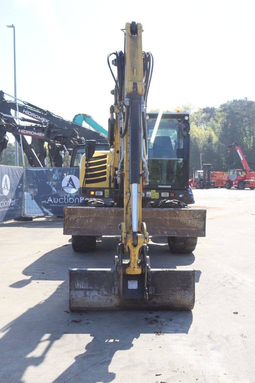 Mobilbagger tipa Yanmar B95W, Gebrauchtmaschine u Antwerpen (Slika 9)