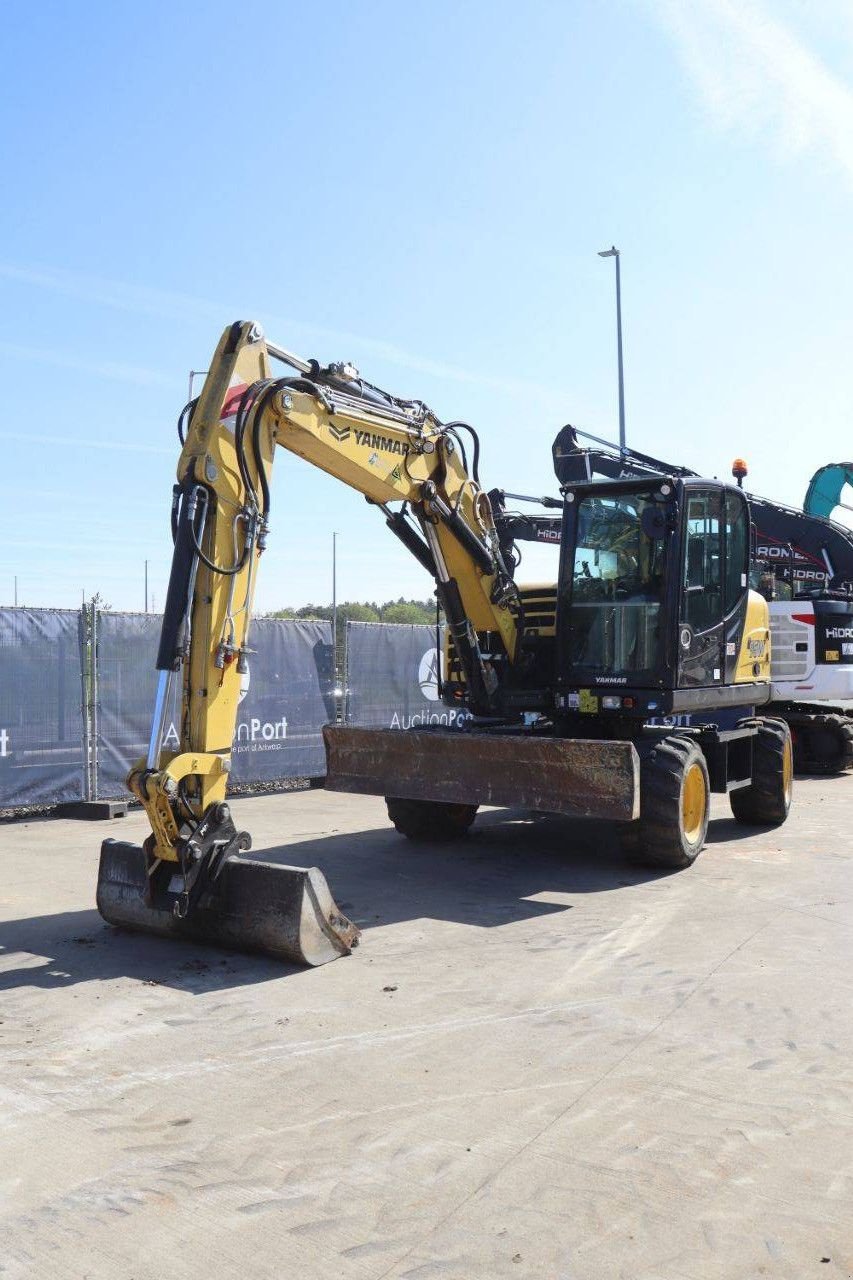 Mobilbagger tipa Yanmar B95W, Gebrauchtmaschine u Antwerpen (Slika 10)
