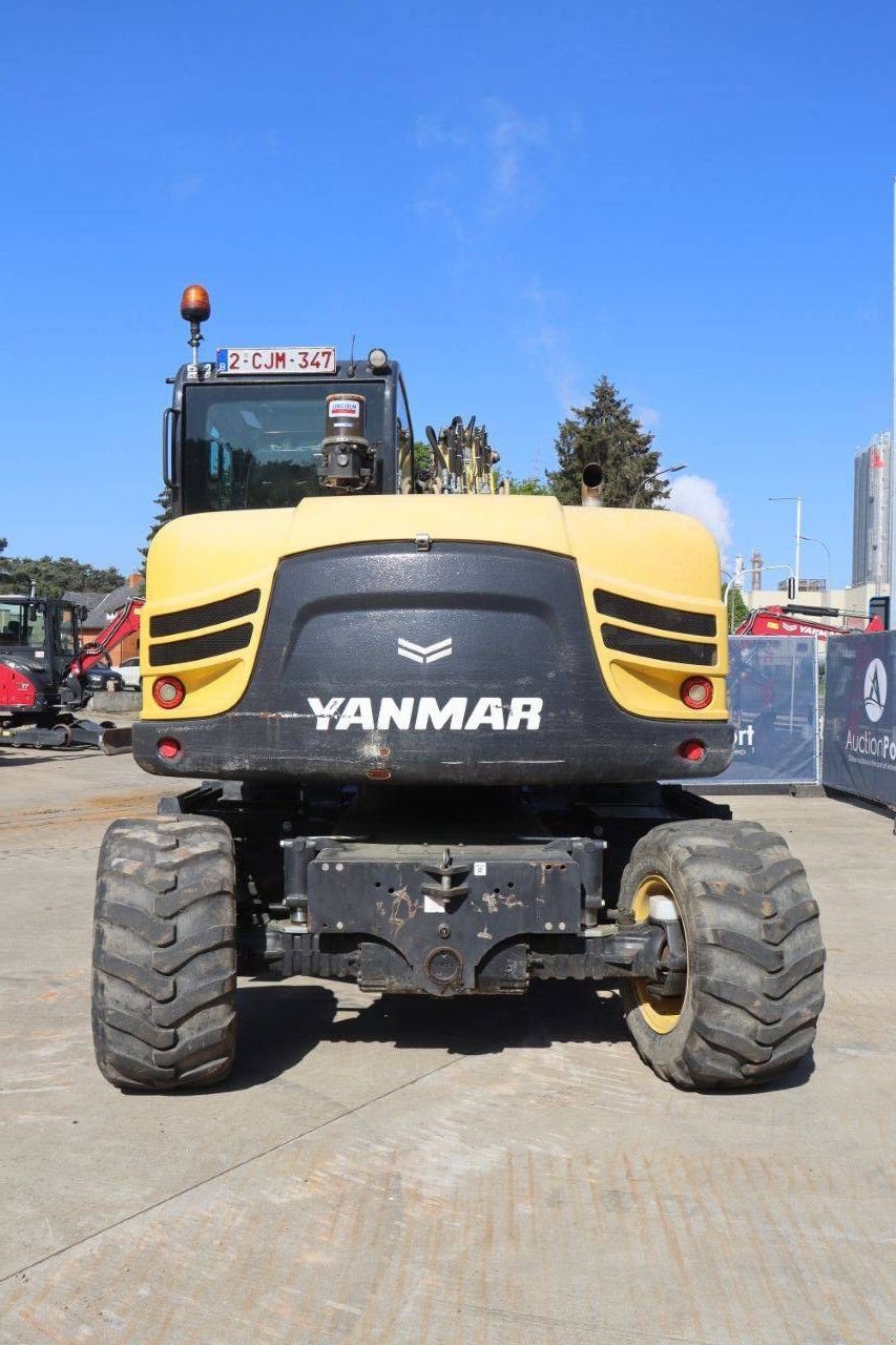 Mobilbagger tipa Yanmar B95W, Gebrauchtmaschine u Antwerpen (Slika 5)