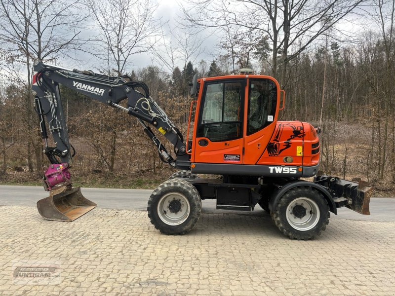 Mobilbagger типа Yanmar TW 95, Gebrauchtmaschine в Deutsch - Goritz (Фотография 1)