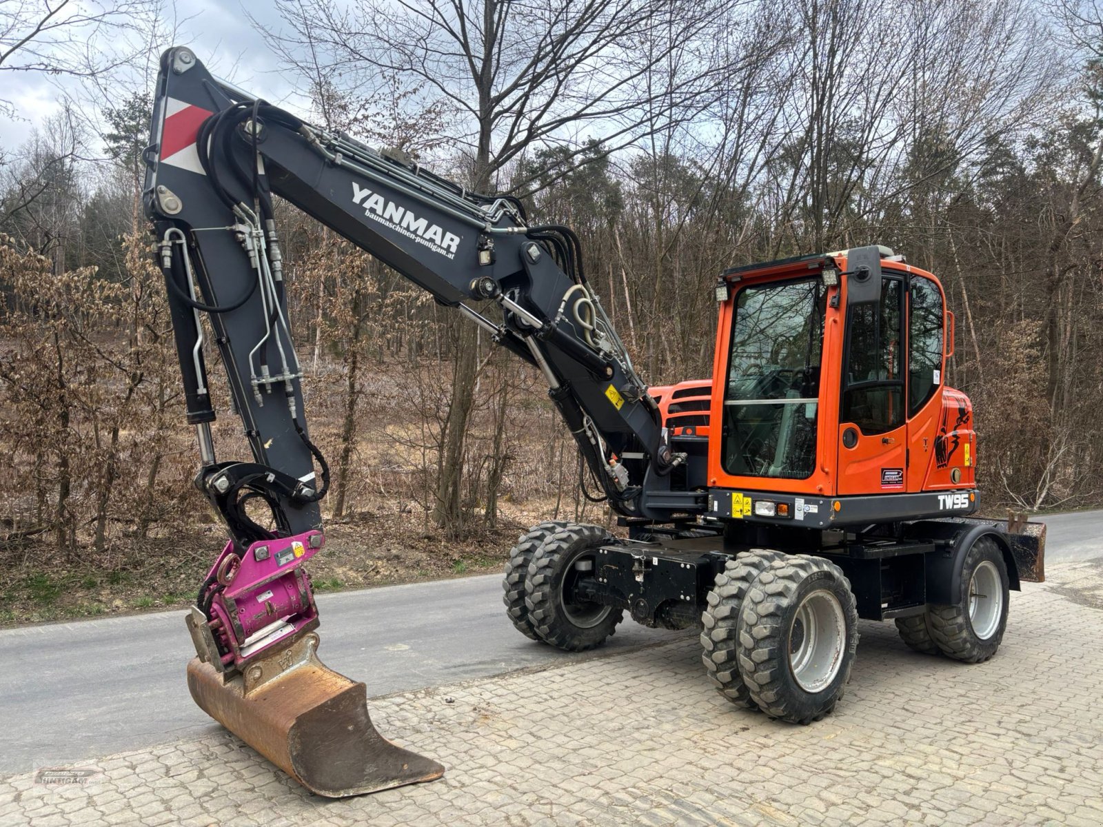 Mobilbagger a típus Yanmar TW 95, Gebrauchtmaschine ekkor: Deutsch - Goritz (Kép 3)