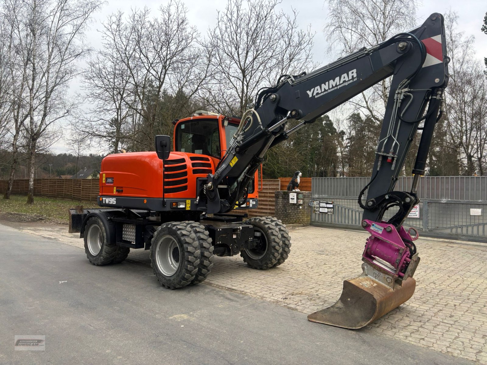 Mobilbagger a típus Yanmar TW 95, Gebrauchtmaschine ekkor: Deutsch - Goritz (Kép 4)