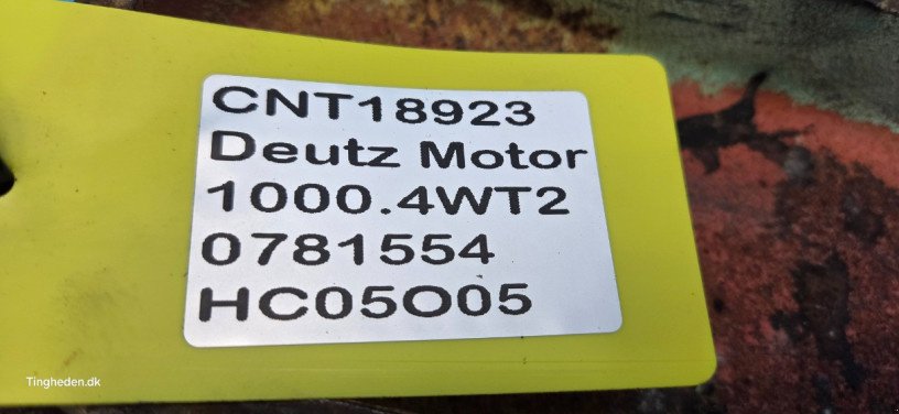 Motor & Motorteile типа Deutz 1000.4WT2, Gebrauchtmaschine в Hemmet (Фотография 12)