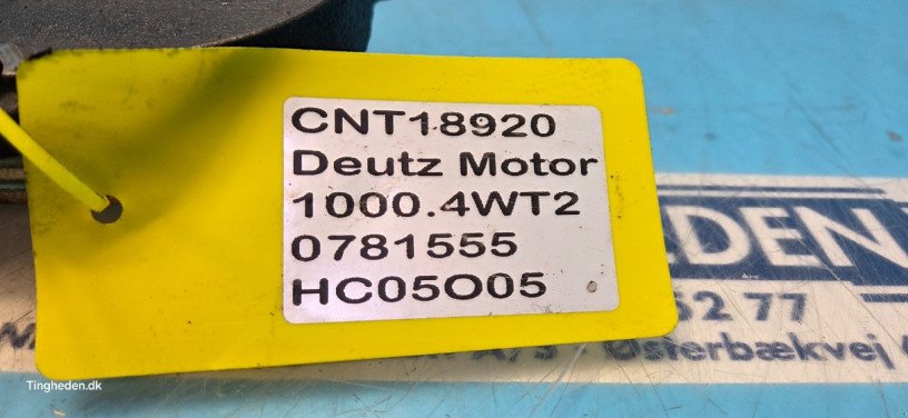 Motor & Motorteile des Typs Deutz 1000.4WT2, Gebrauchtmaschine in Hemmet (Bild 15)