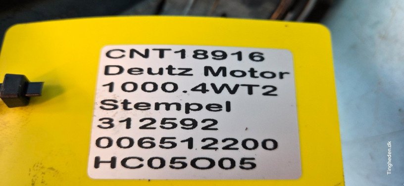 Motor & Motorteile des Typs Deutz 1000.4WT2, Gebrauchtmaschine in Hemmet (Bild 15)