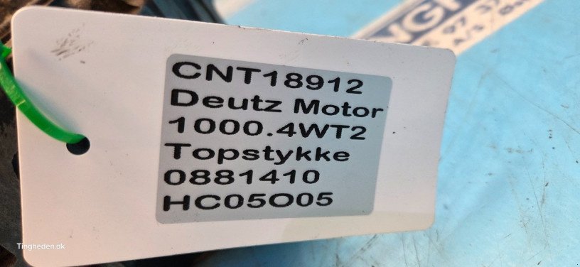 Motor & Motorteile des Typs Deutz 1000.4WT2, Gebrauchtmaschine in Hemmet (Bild 15)