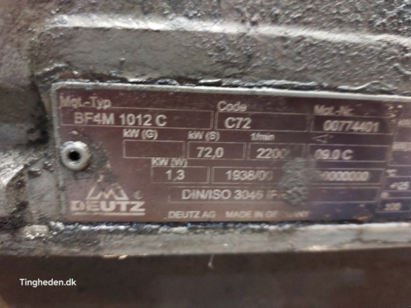 Motor & Motorteile типа Deutz BF4M1012C, Gebrauchtmaschine в Hemmet (Фотография 21)