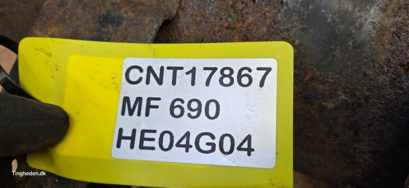 Motor & Motorteile des Typs Massey Ferguson 690, Gebrauchtmaschine in Hemmet (Bild 15)