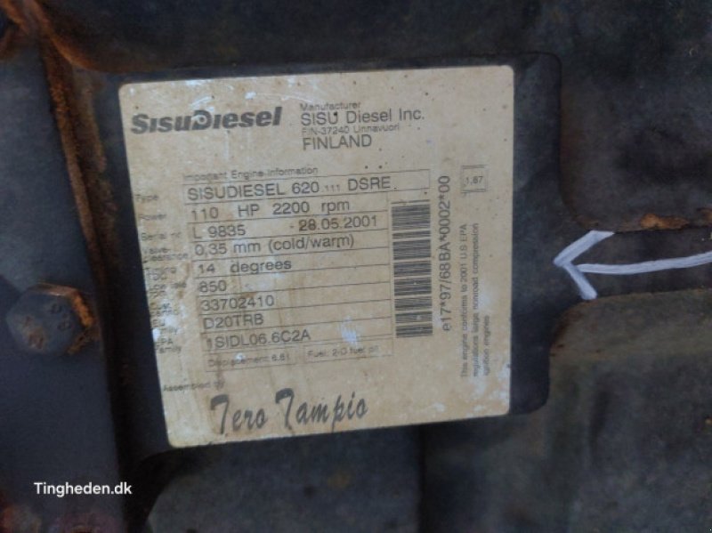 Motor & Motorteile типа Valmet 8050, Gebrauchtmaschine в Hemmet (Фотография 8)