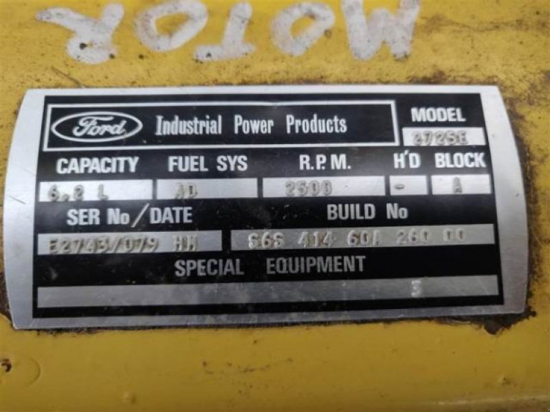 Motor und Motorteile типа Ford 2725E, Gebrauchtmaschine в Hemmet (Фотография 2)