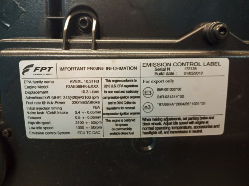 Motor und Motorteile типа Iveco F3AE0684K E912, Gebrauchtmaschine в Hemmet (Фотография 21)