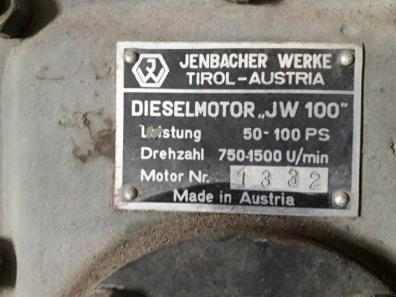 Motor und Motorteile типа Jenbacher Werke JW 100, Gebrauchtmaschine в Mariazell (Фотография 1)