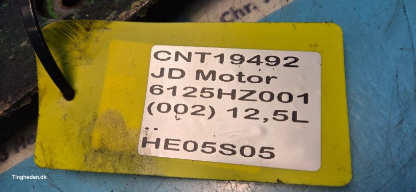 Motor und Motorteile del tipo John Deere 6125HZ001, Gebrauchtmaschine en Hemmet (Imagen 13)
