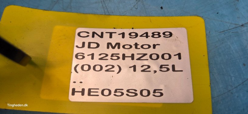Motor und Motorteile του τύπου John Deere 6125HZ001, Gebrauchtmaschine σε Hemmet (Φωτογραφία 10)