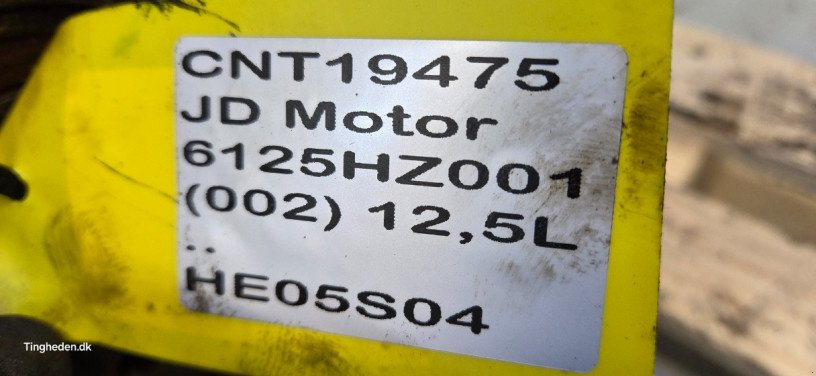 Motor und Motorteile του τύπου John Deere 6125HZ001, Gebrauchtmaschine σε Hemmet (Φωτογραφία 16)