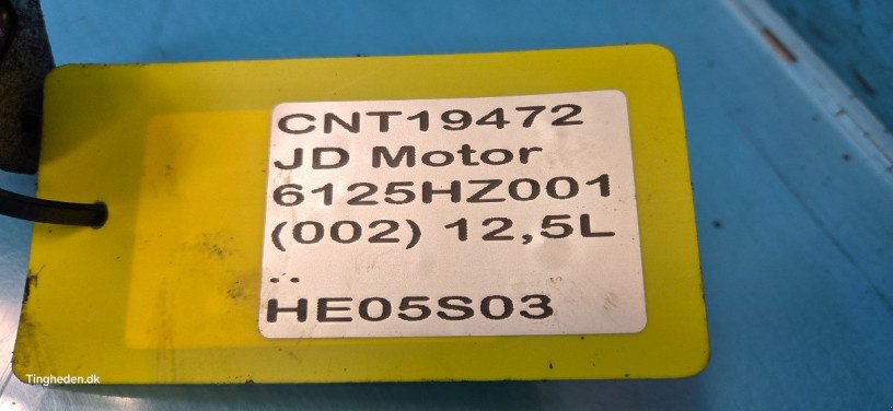 Motor und Motorteile del tipo John Deere 6125HZ001, Gebrauchtmaschine en Hemmet (Imagen 11)
