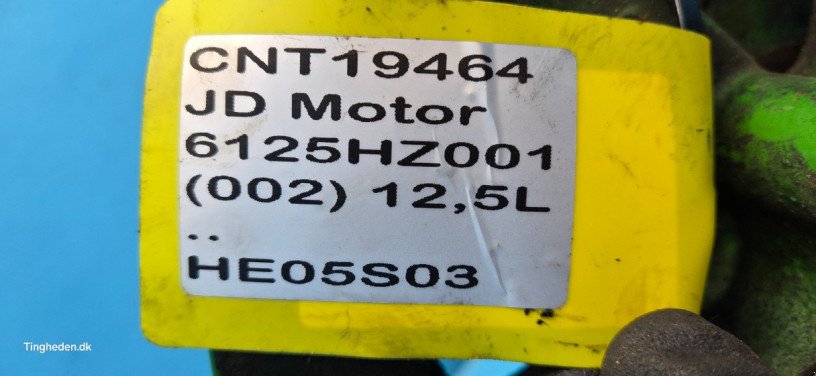 Motor und Motorteile του τύπου John Deere 6125HZ001, Gebrauchtmaschine σε Hemmet (Φωτογραφία 15)