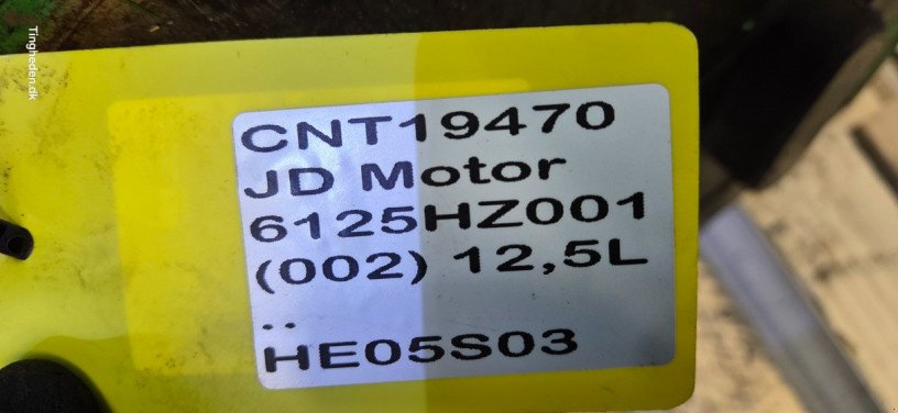 Motor und Motorteile del tipo John Deere 6125HZ001, Gebrauchtmaschine en Hemmet (Imagen 13)