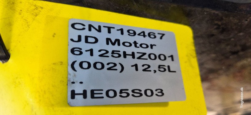 Motor und Motorteile του τύπου John Deere 6125HZ001, Gebrauchtmaschine σε Hemmet (Φωτογραφία 13)