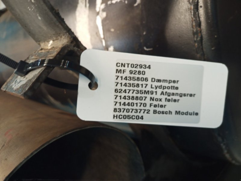 Motor und Motorteile типа Massey Ferguson 9280, Gebrauchtmaschine в Hemmet (Фотография 13)