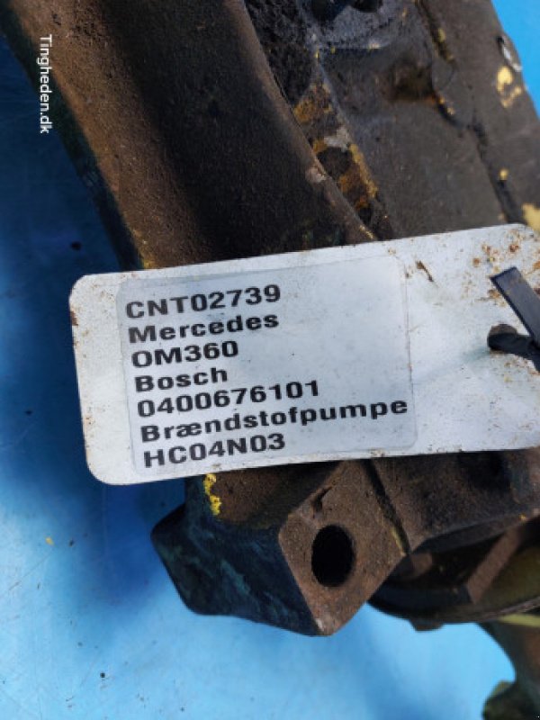 Motor und Motorteile типа Mercedes Brændstofpumpe, Gebrauchtmaschine в Hemmet (Фотография 25)