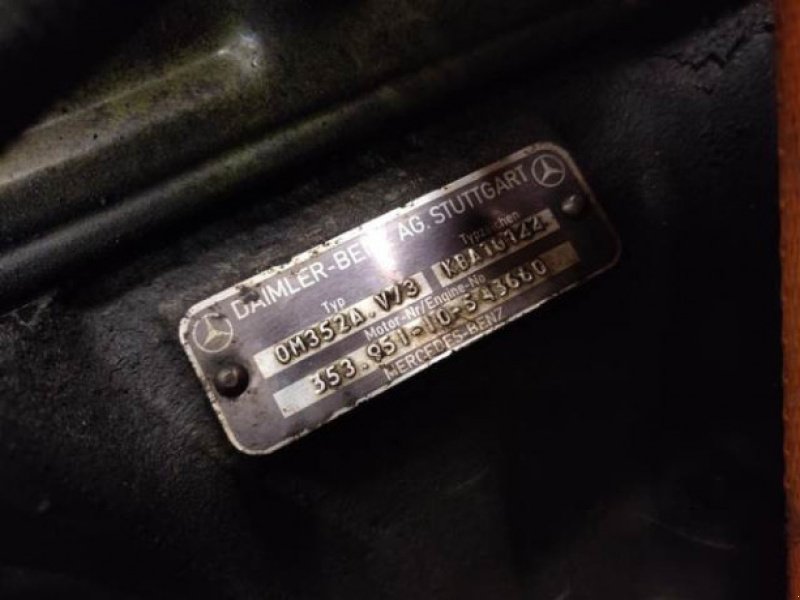 Motor und Motorteile типа Mercedes OM352A, Gebrauchtmaschine в Hemmet (Фотография 4)
