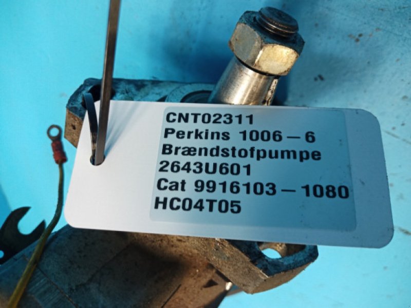 Motor und Motorteile типа Perkins Brændstofpumpe, Gebrauchtmaschine в Hemmet (Фотография 7)