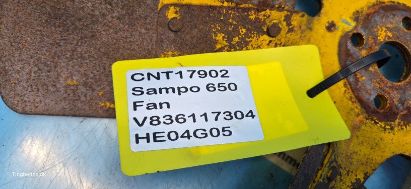 Motor und Motorteile типа Sampo 650, Gebrauchtmaschine в Hemmet (Фотография 12)