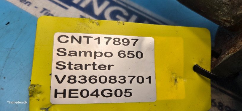 Motor und Motorteile типа Sampo 650, Gebrauchtmaschine в Hemmet (Фотография 17)