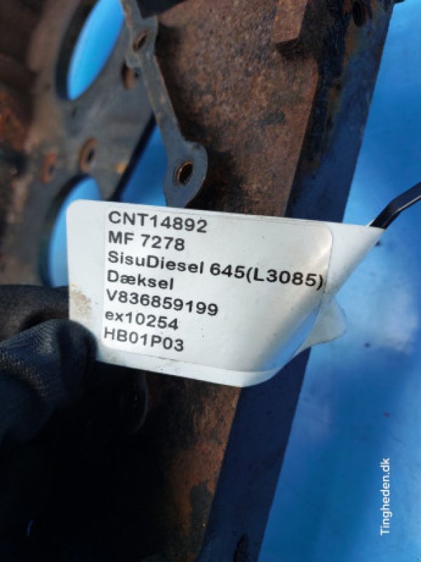 Motor und Motorteile типа Sonstige 645, Gebrauchtmaschine в Hemmet (Фотография 20)