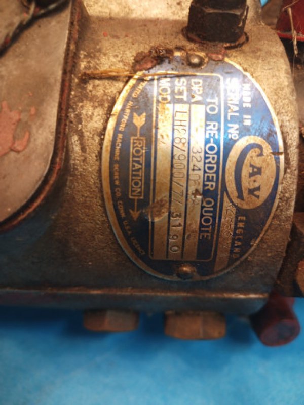 Motor und Motorteile типа Sonstige Brændstofpumpe, Gebrauchtmaschine в Hemmet (Фотография 7)