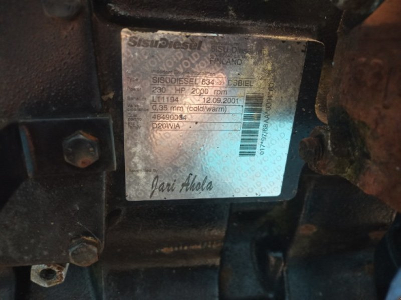 Motor und Motorteile типа Valmet 634 DSBIEL, Gebrauchtmaschine в Hemmet (Фотография 9)