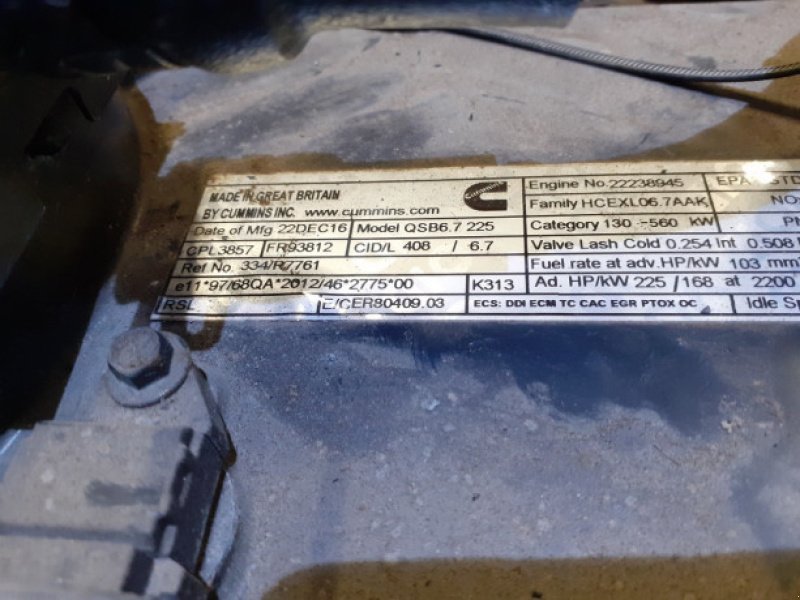 Motor des Typs Sonstige QSB 6.7, gebraucht in Hemmet (Bild 8)