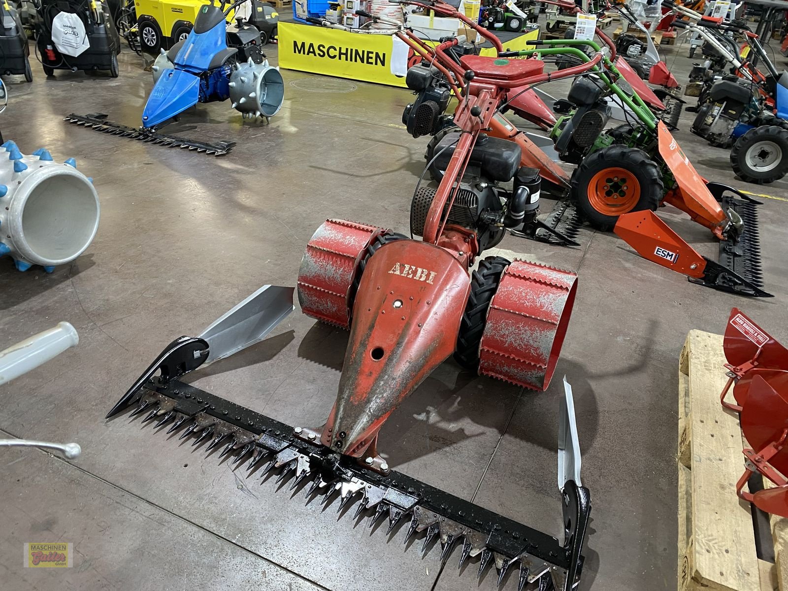 Motormäher of the type Aebi Aebi AM 9 mit Fingerbalken 150cm und Gitterräder, Gebrauchtmaschine in Kötschach (Picture 18)