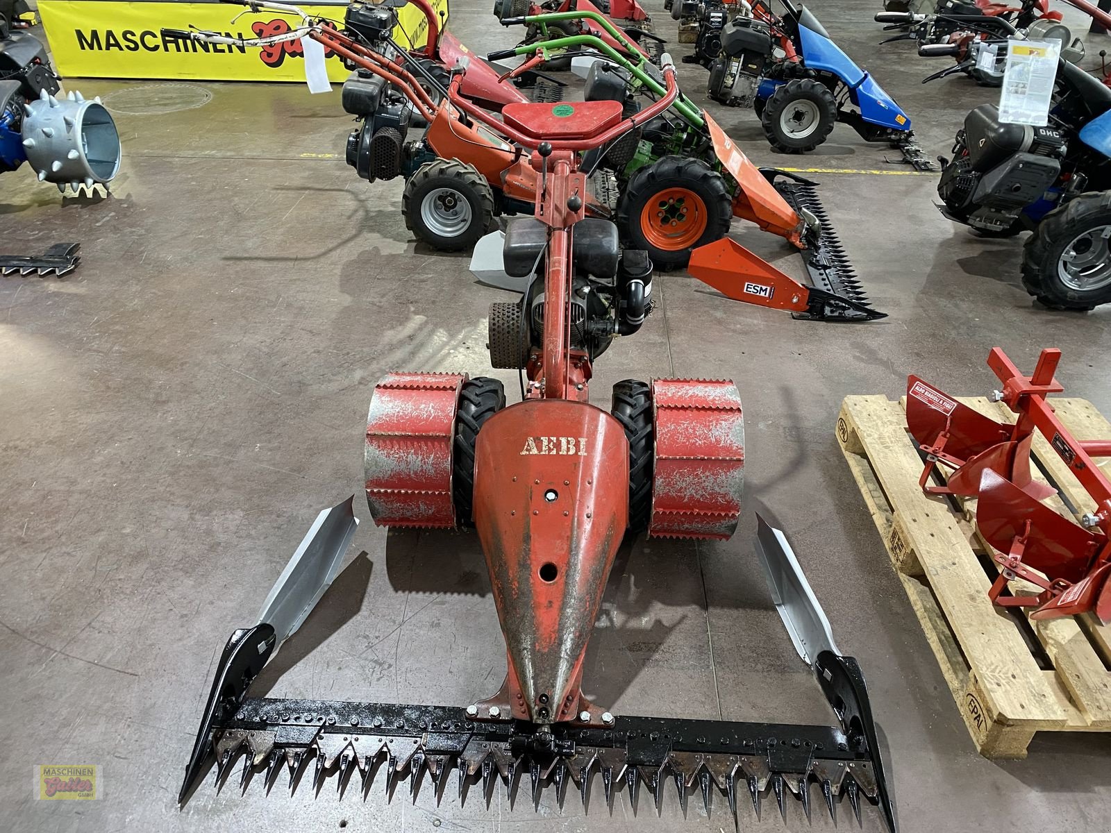 Motormäher of the type Aebi Aebi AM 9 mit Fingerbalken 150cm und Gitterräder, Gebrauchtmaschine in Kötschach (Picture 3)
